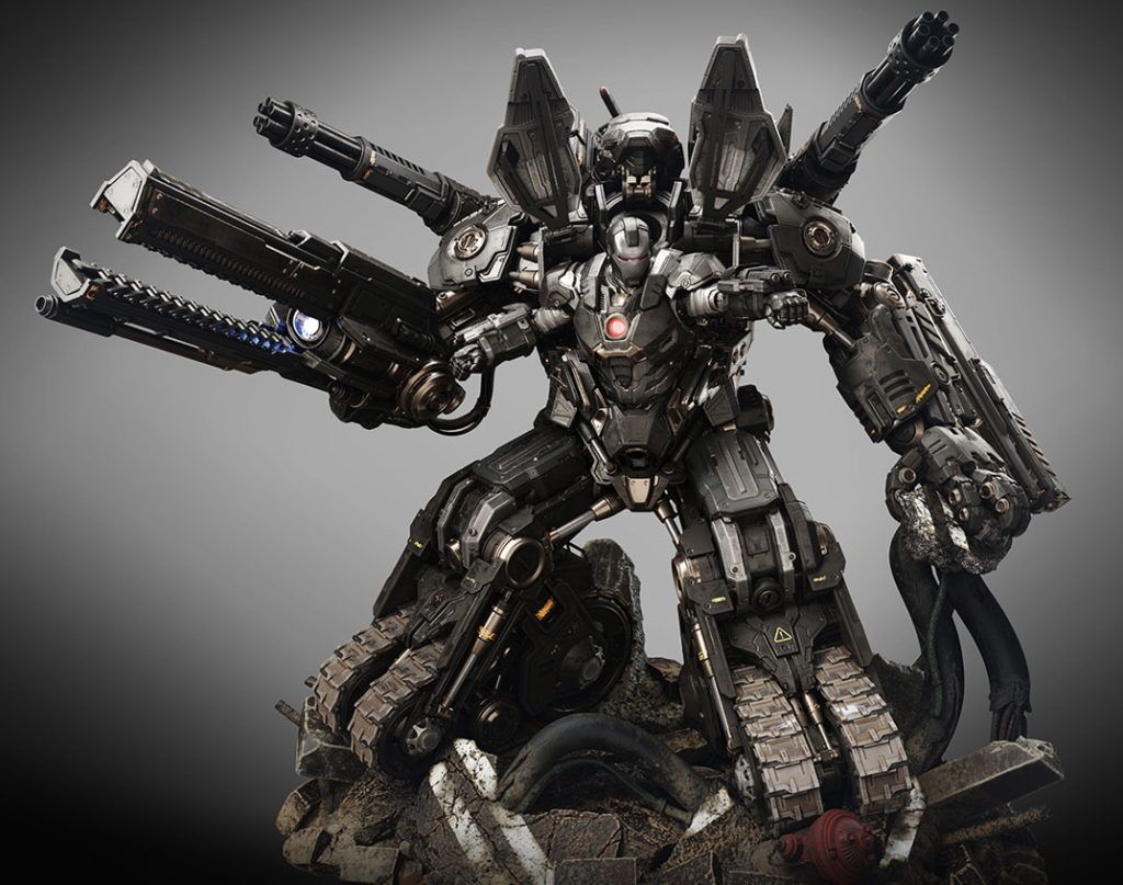 This New XM War Machine Collectible Statue Is A Must Have For Marvel Fans This New XM War Machine Collectible Statue Is A Must Have For Marvel Fans
