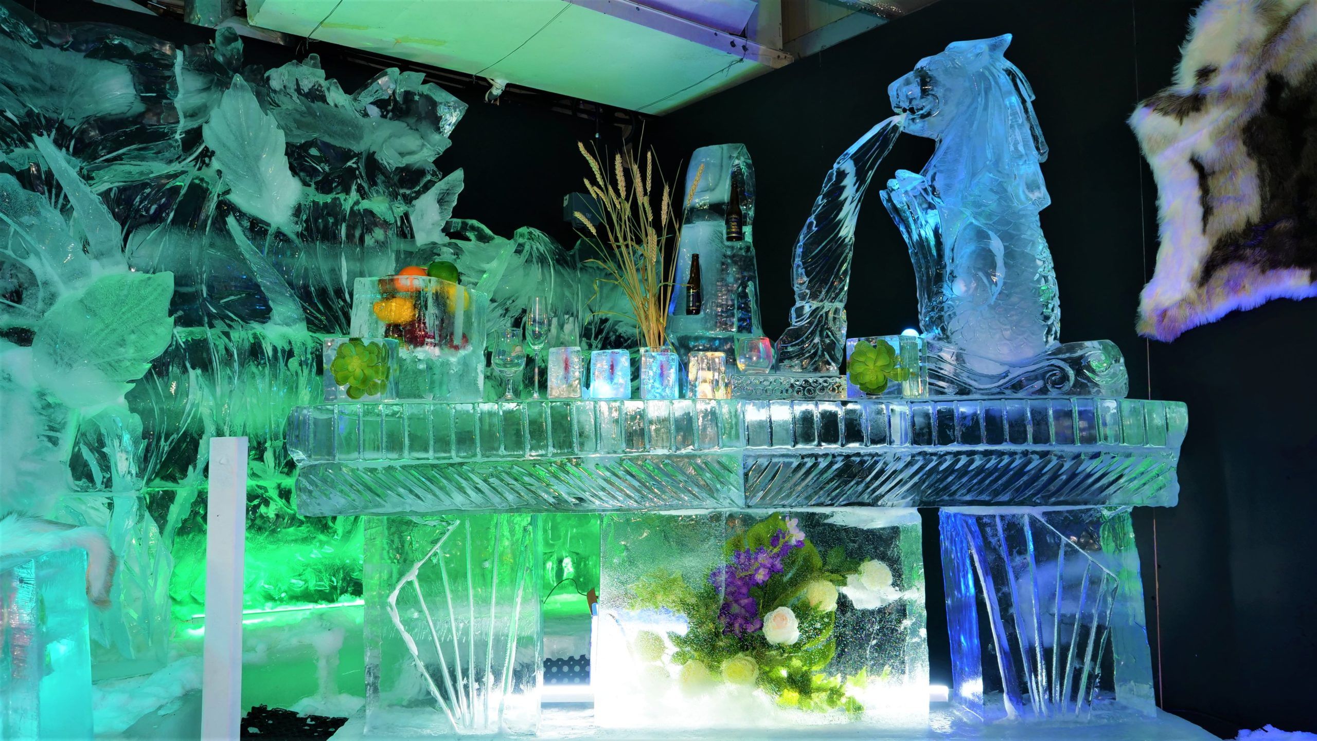 Spend a chilly afternoon at Singapore's first Ice Hotel Gallery