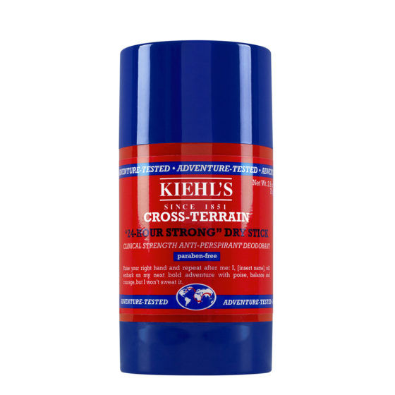Kiehl’s Cross-Terrain “24 Hour Strong” Anti-Perspirant Stick
