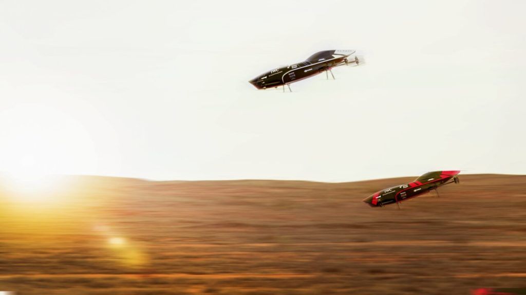 Airspeeder Electric Flying Car test
