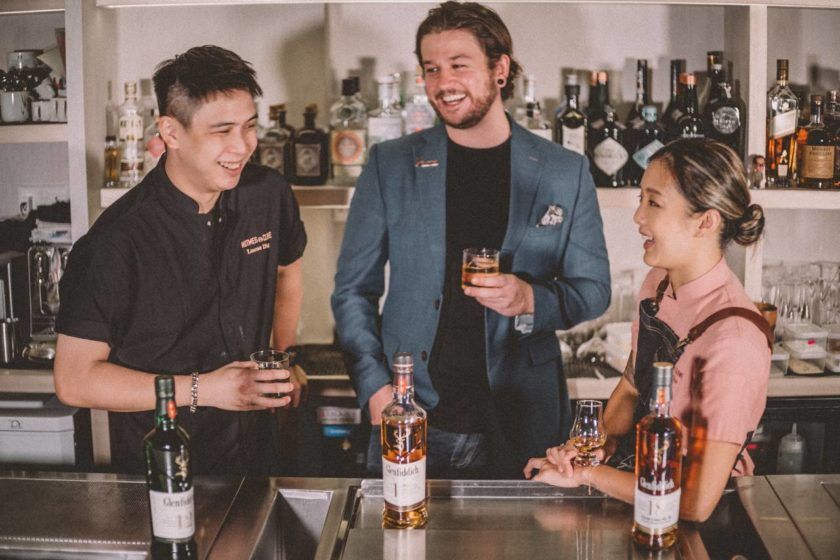 Glenfiddich dinners at Nutmeg & Clove