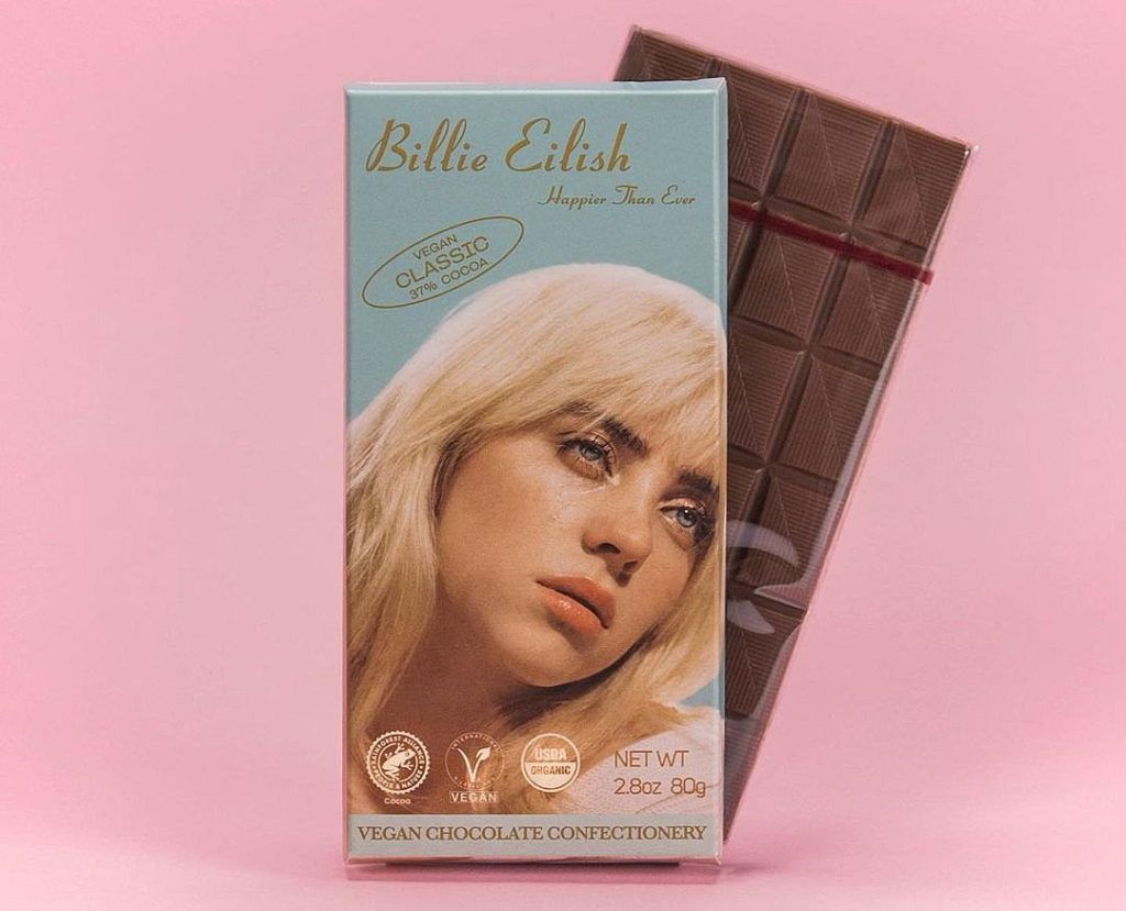 Billie Eilish Has Her Own Chocolate Bar And Its Called “Happier Than Ever”