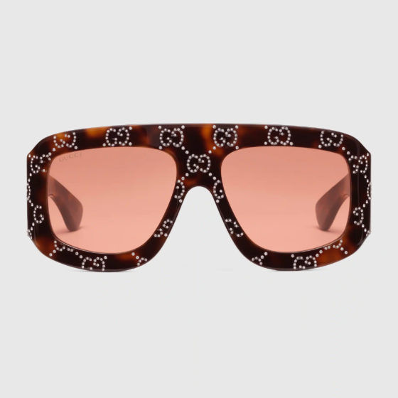 Gucci oversize rectangular sunglasses