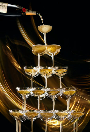 Give back to charity with Moët & Chandon