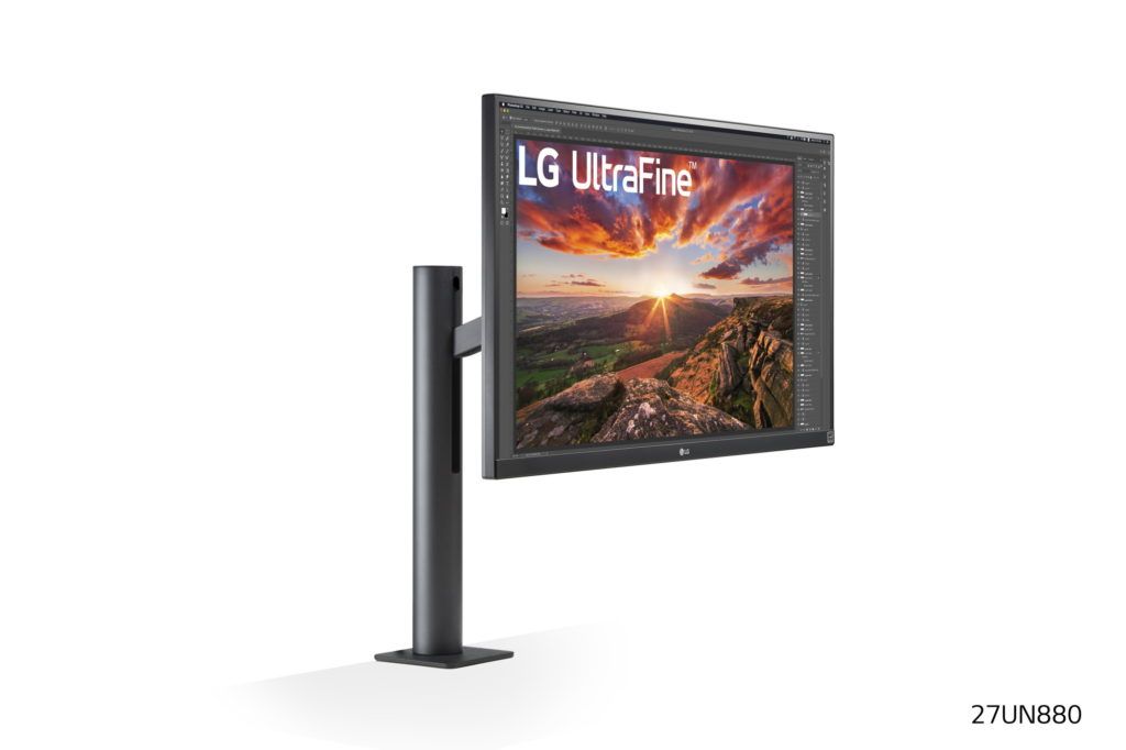LG Ergo UltraFine Monitors design