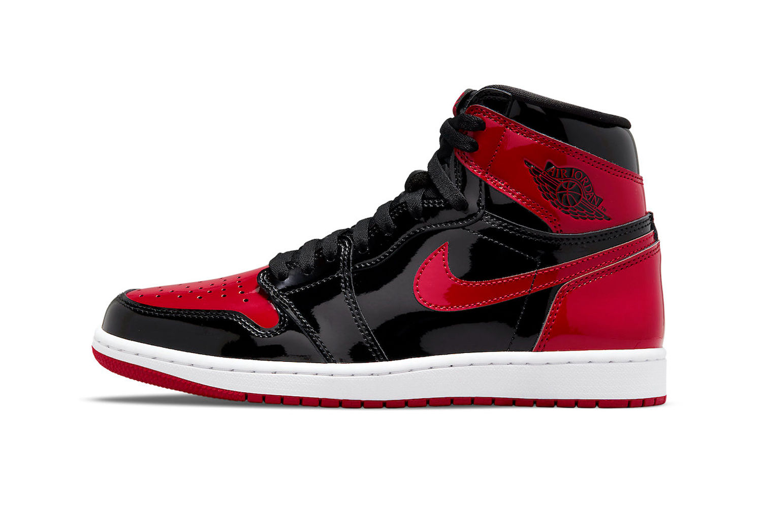 Air Jordan 1 High OG Bred Patent sneakers