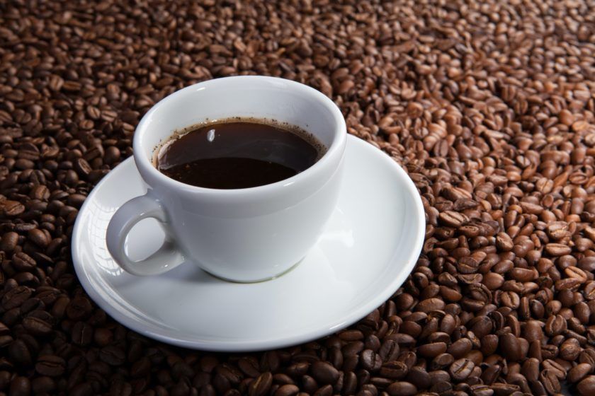 The black coffee drinker