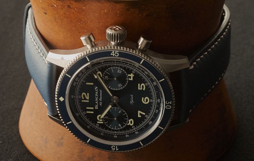 The Blancpain Air Command Flyback Chronograph Is Aesthetically Pleasing In Titanium