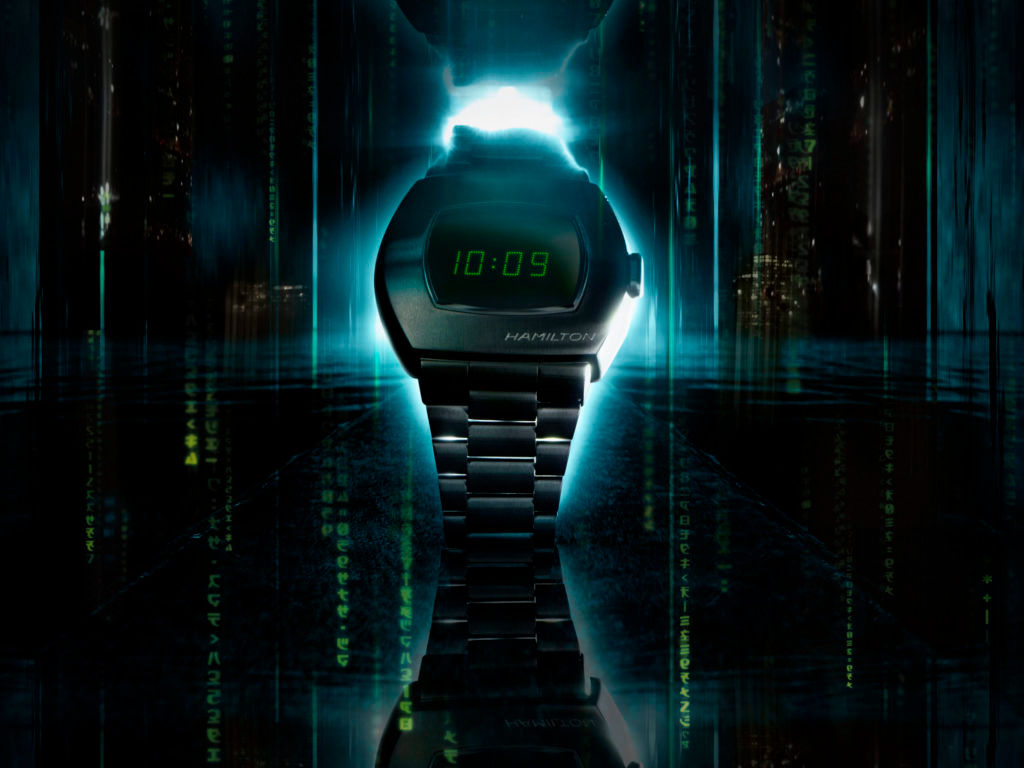 World’s First Digital Watch, The Hamilton PSR MTX, Returns Thanks To The Matrix Resurrections
