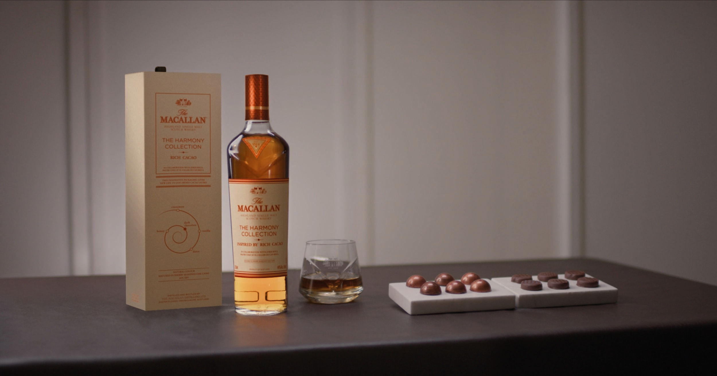 macallan cacao sustainable packaging