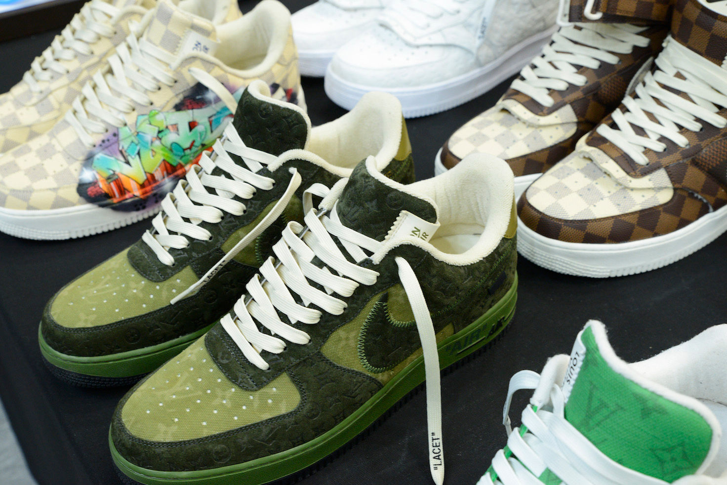 Virgil Abloh x Louis Vuitton x Nike Air Force 1 sneakers