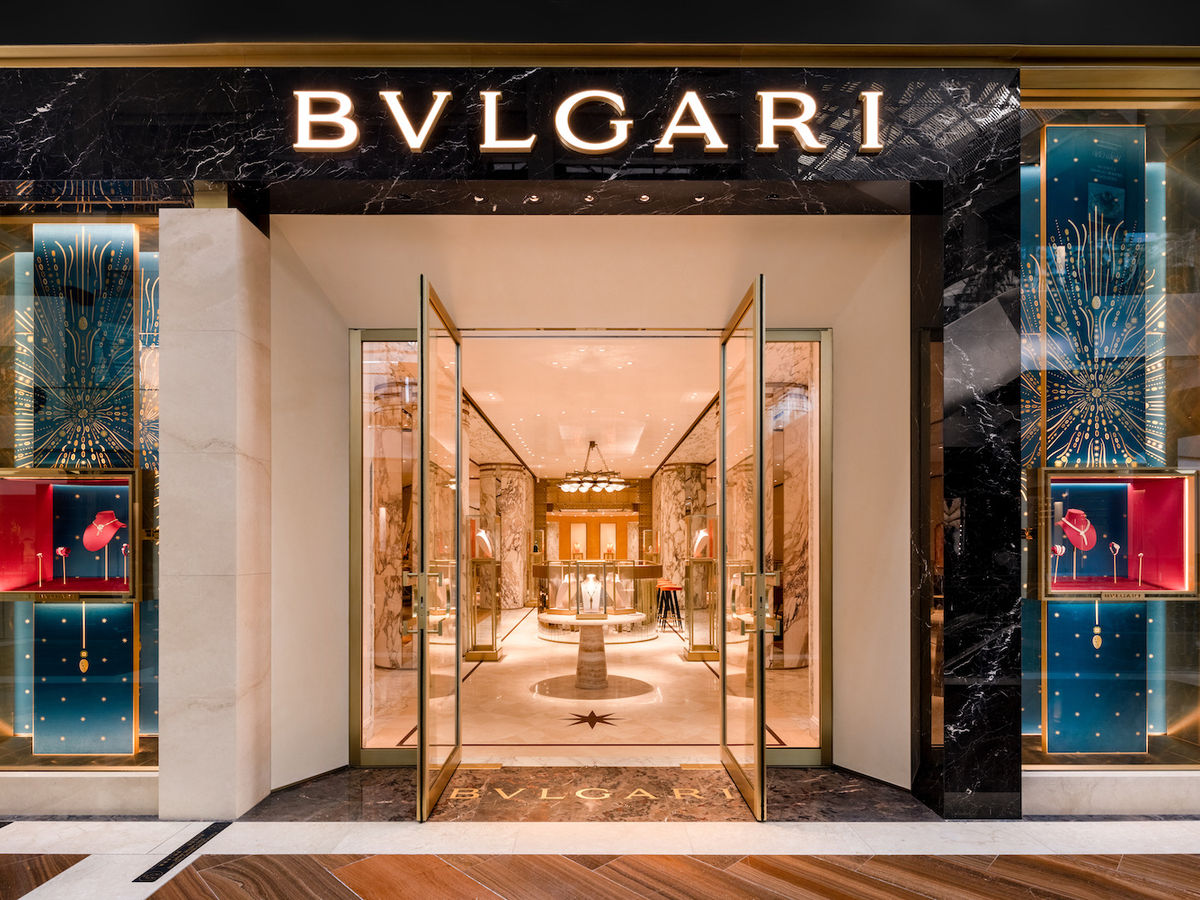 New Bvlgari boutique at Marina Bay Sands Shoppes a luxury wonderland