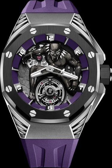 Audemars Piguet x Marvel Royal Oak Concept ‘Black Panther’ Flying Tourbillion