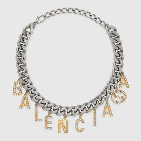 The Hacker Project Choker with Balenciaga script