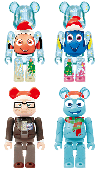 Disney・PIXAR Christmas Party BE@RBRICK 2013 Happy Lottery