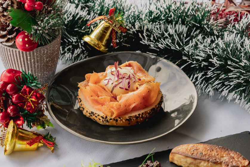 Stellar at 1-Altitude's Christmas brunch and dinner sets