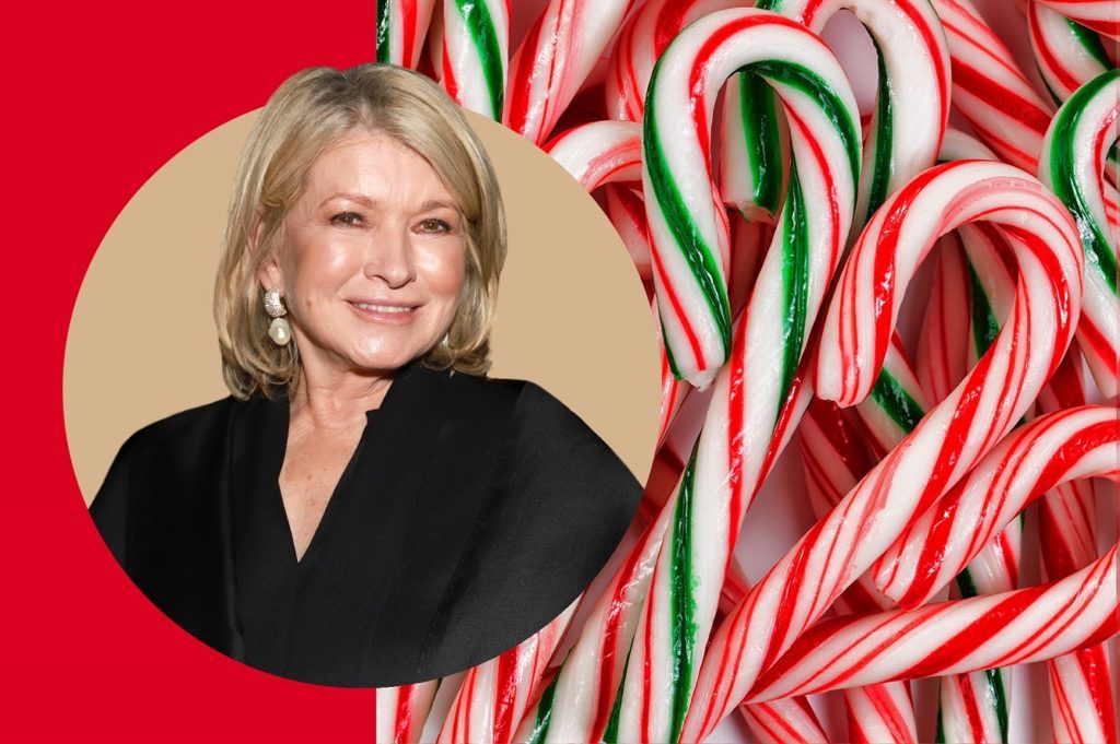 Martha Stewart Has A Genius Use For Candy Canes