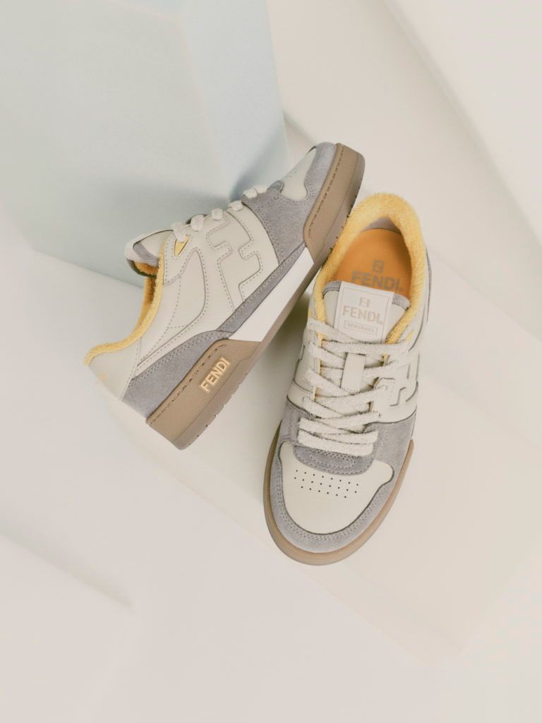 スニーカー Fendi Match Mix Sneakers Fendi Match Sneakers Leather Black | Fendi