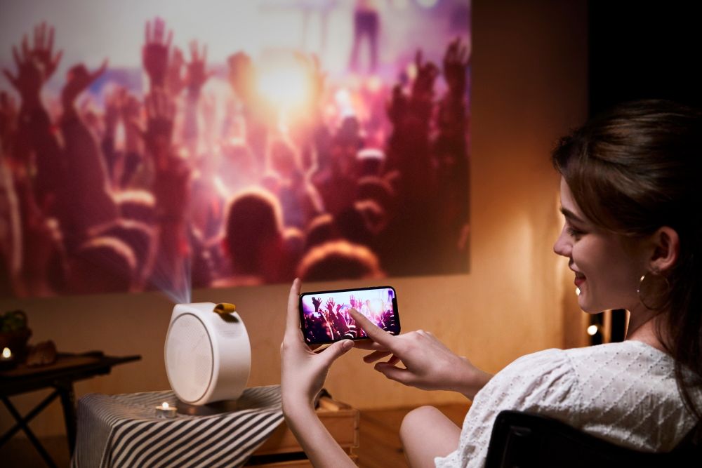 Experience The Joy Of Cinema With The BenQ GV30 LED Mini Projector