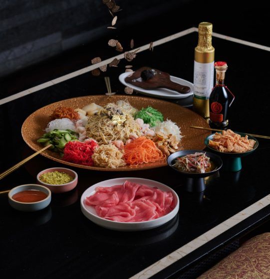 Italian “Yu Sheng” from Basilico