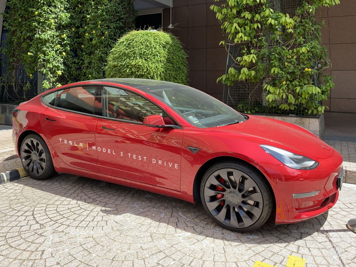 The first Tesla dedicated retail store has opened in Singapore