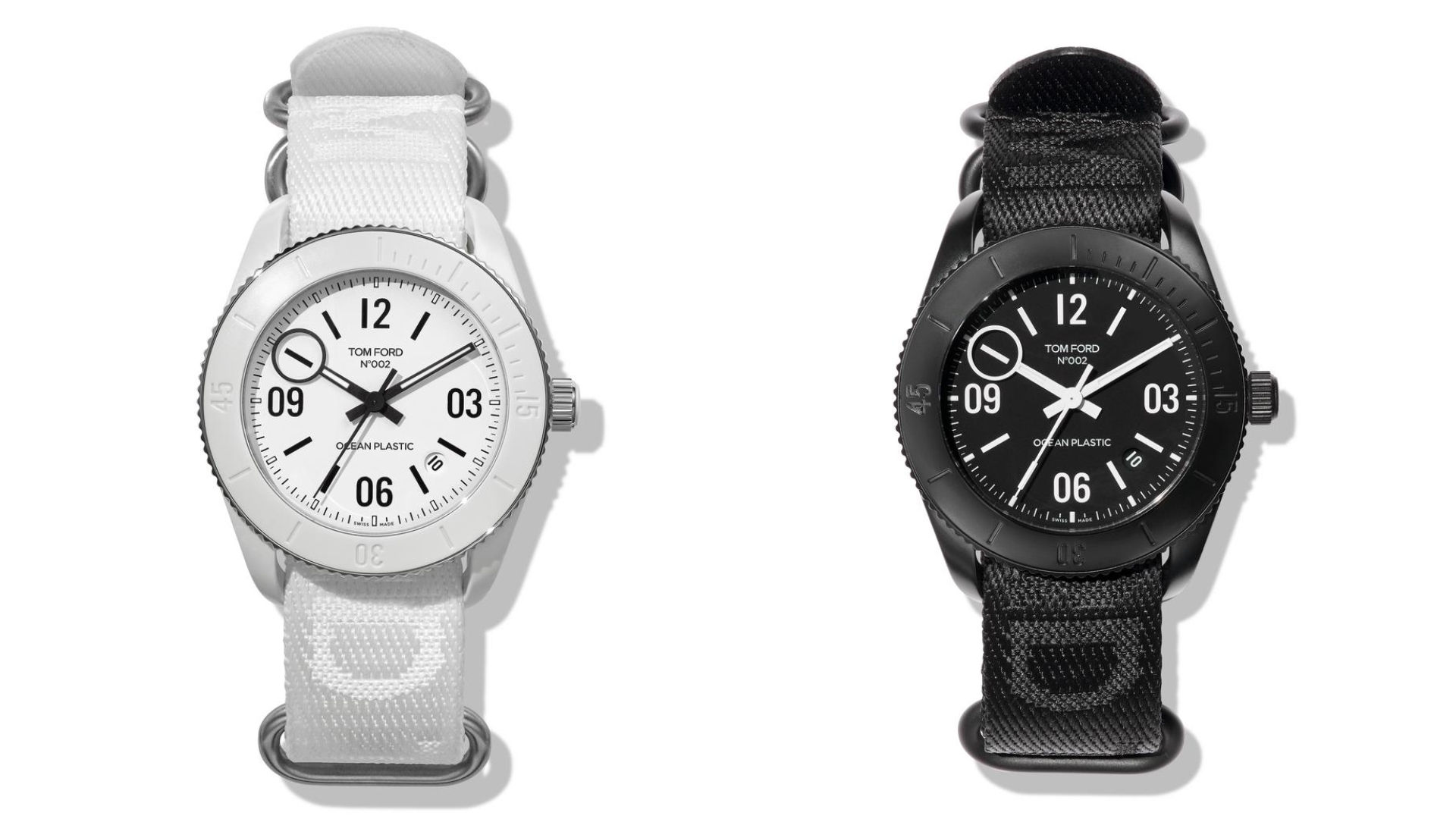 Tom Ford launches automatic Ocean Plastic Sport Watch