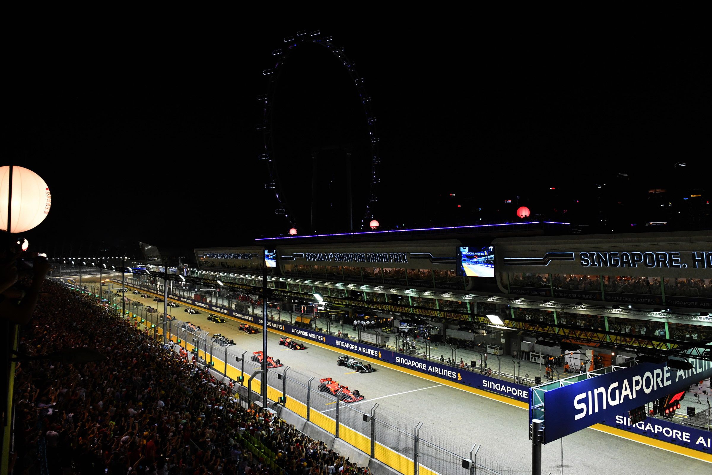 Race singapore Singapore F1