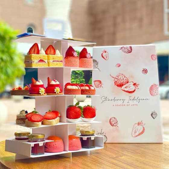 Simply Strawberries Afternoon Tea at Conrad Centennial Singapore