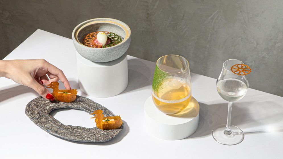 Now till 28 Feb: Six hands cocktail dinner at 50Fifty