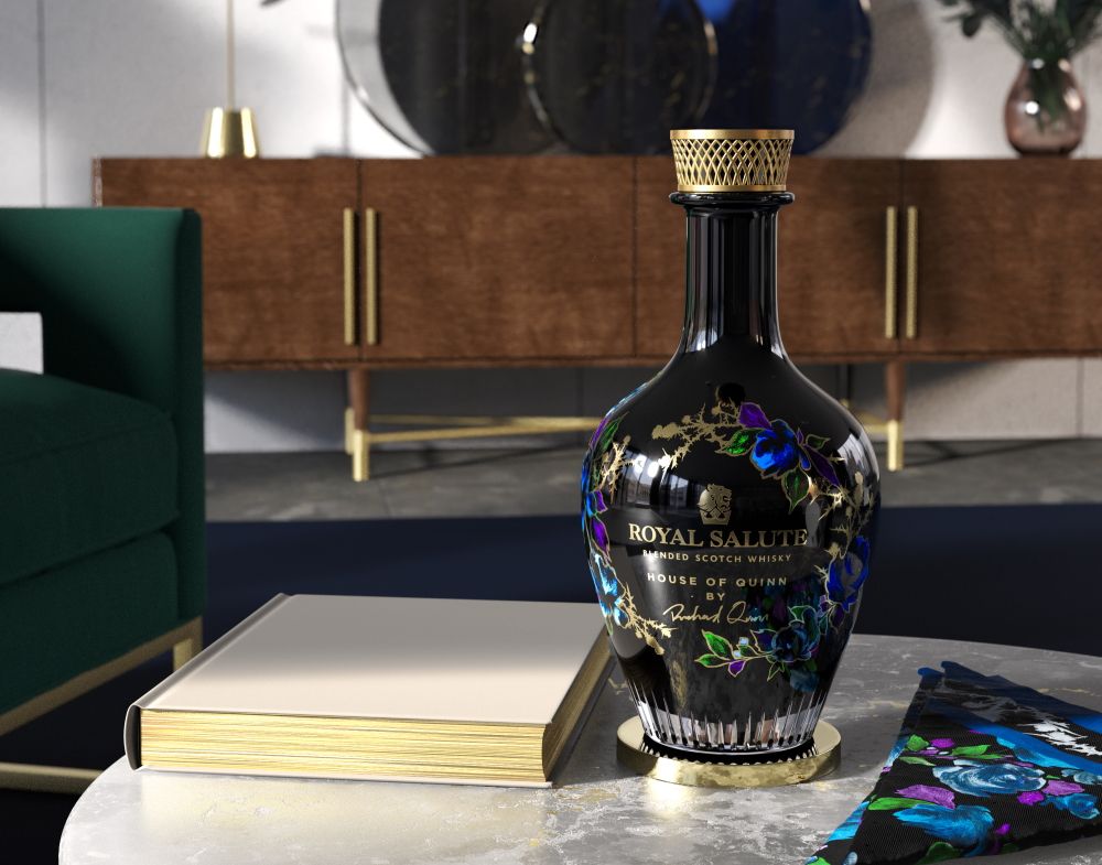 Royal Salute House Of Quinn By Richard Quinn Is Exquisitely High-Fashion