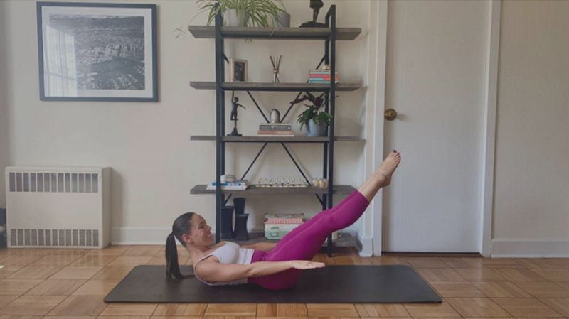 Pilates mat workout discount online