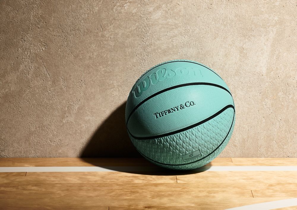 Tiffany & Co. Debuts Limited Edition Tiffany Blue Basketball for All-Star Weekend