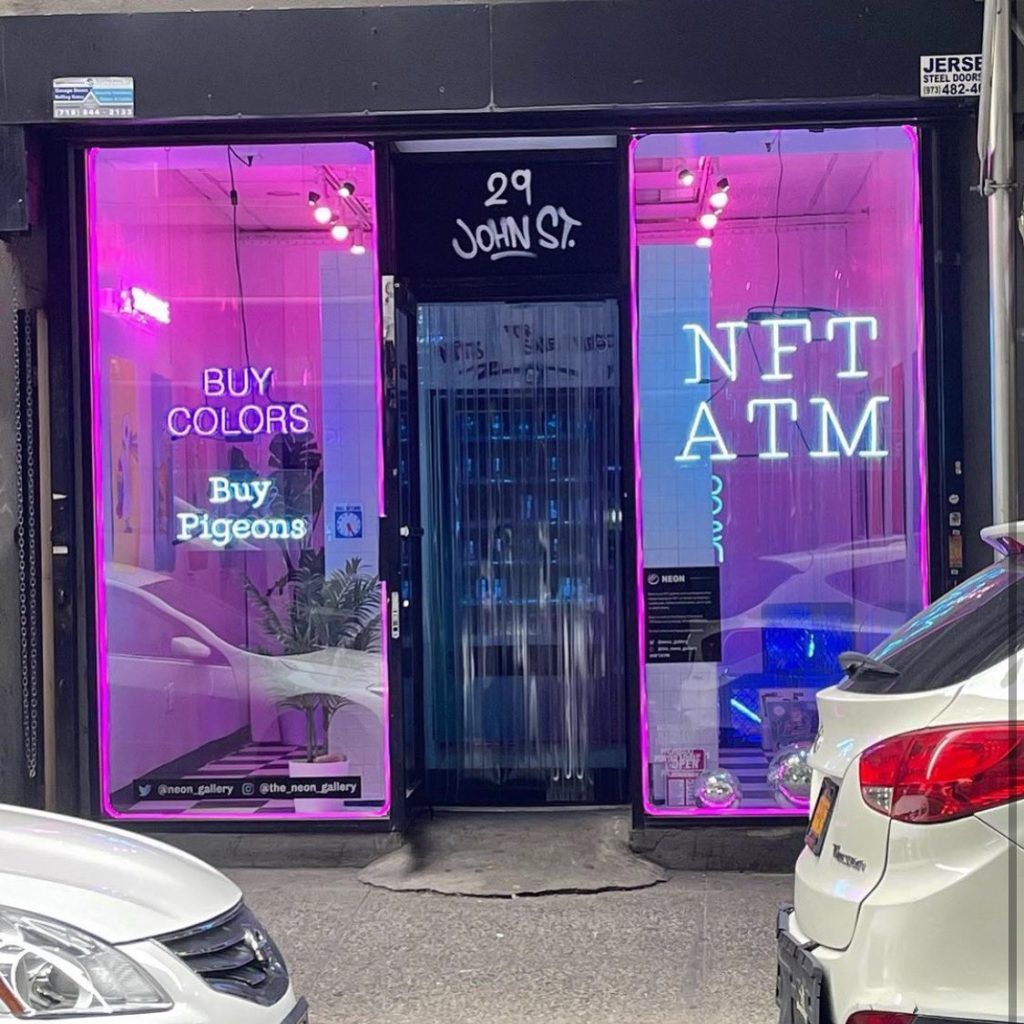 The World’s First NFT Vending Machine Is Now In New York