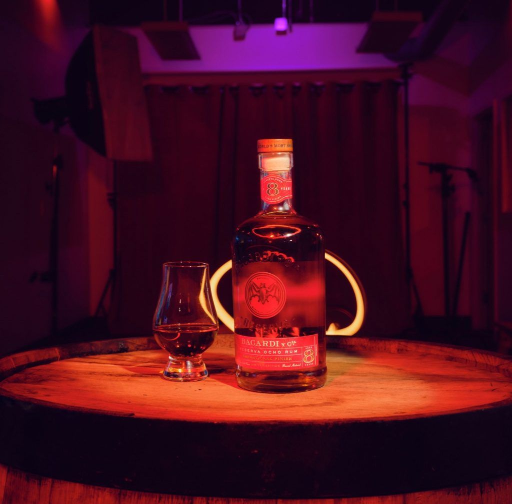 alcohol and food NFTs bacardi