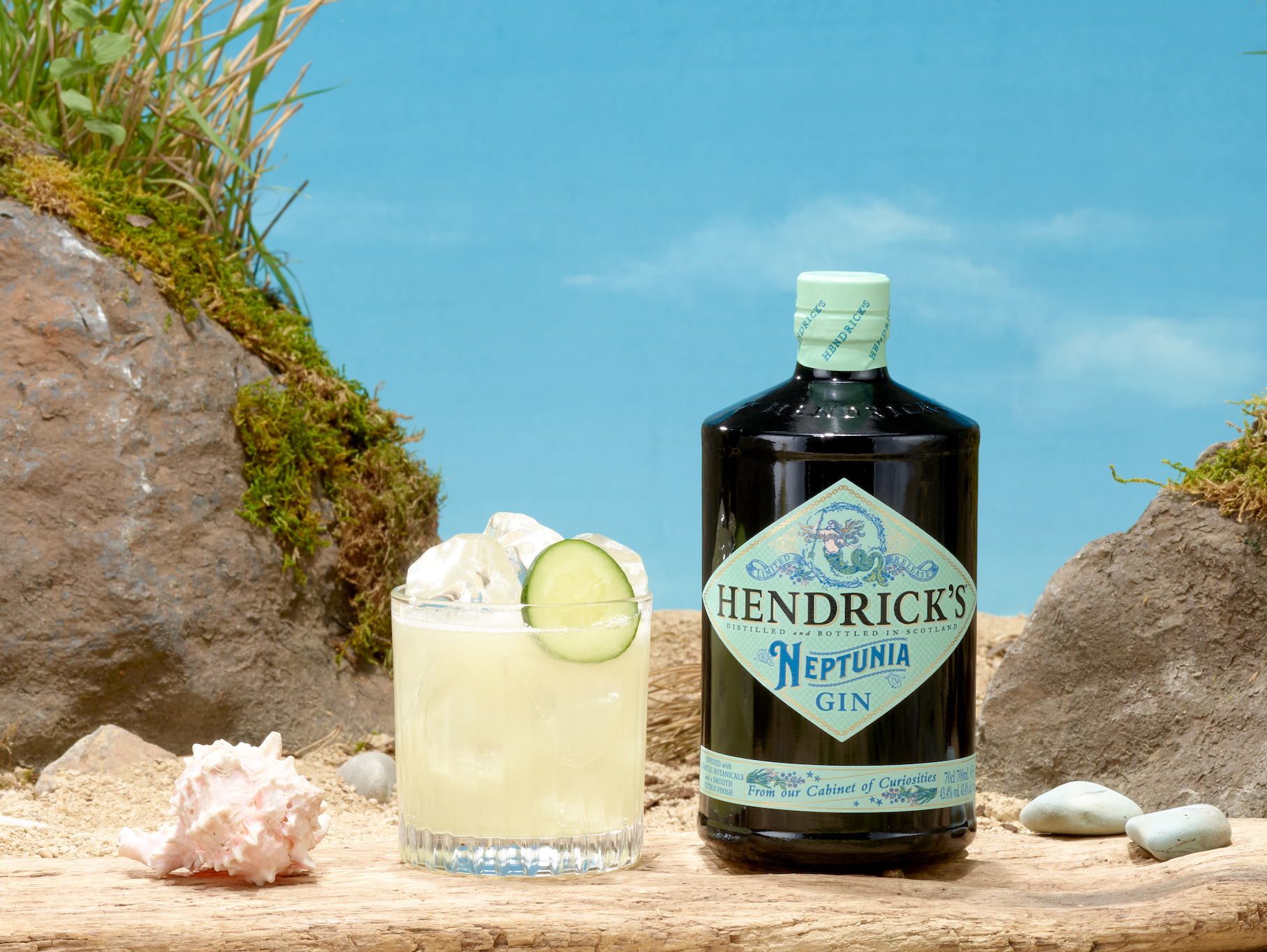 Hendrick's Neptunia gin pays homage to the mysterious deep blue seas