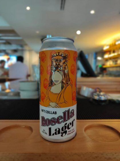 Lion Brewery Co. NFT Collaboration Rosella Lager