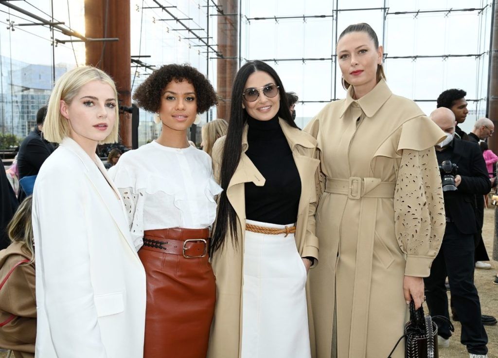 Celebrities Spotted At Paris Fashion Week 2022