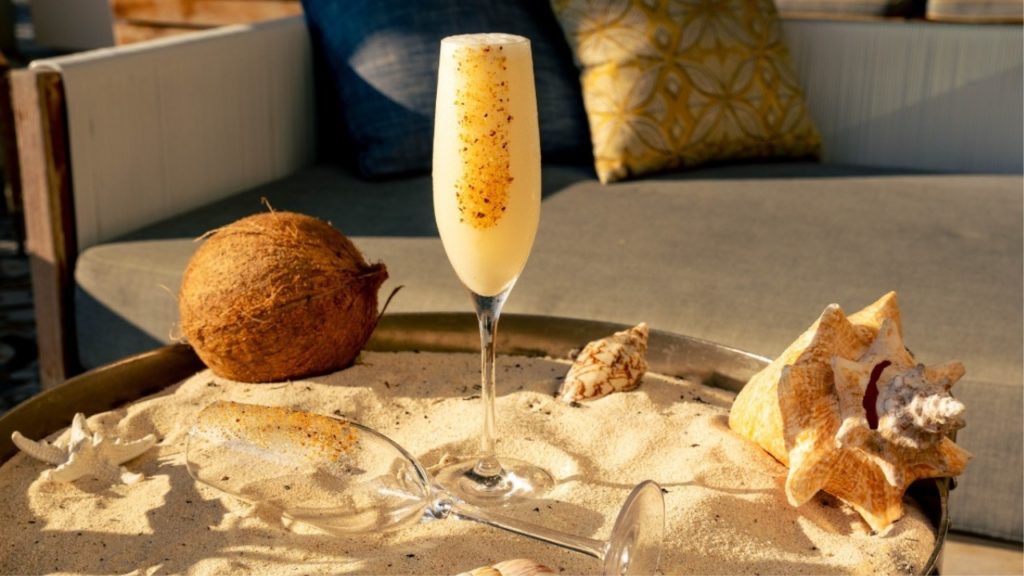 The Champagne Piña Colada Will Be Your New Favourite Escapist Cocktail