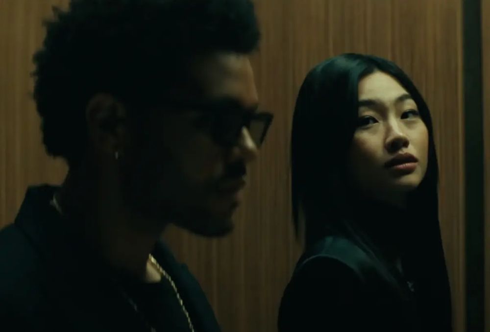 watch-hoyeon-jung-s-music-video-debut-with-the-weeknd-in-out-of-time