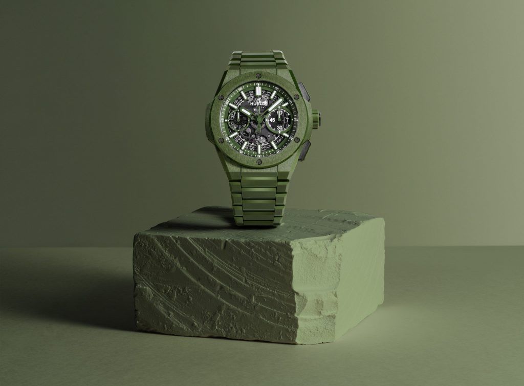 Hublot big bang green ceramic best sale