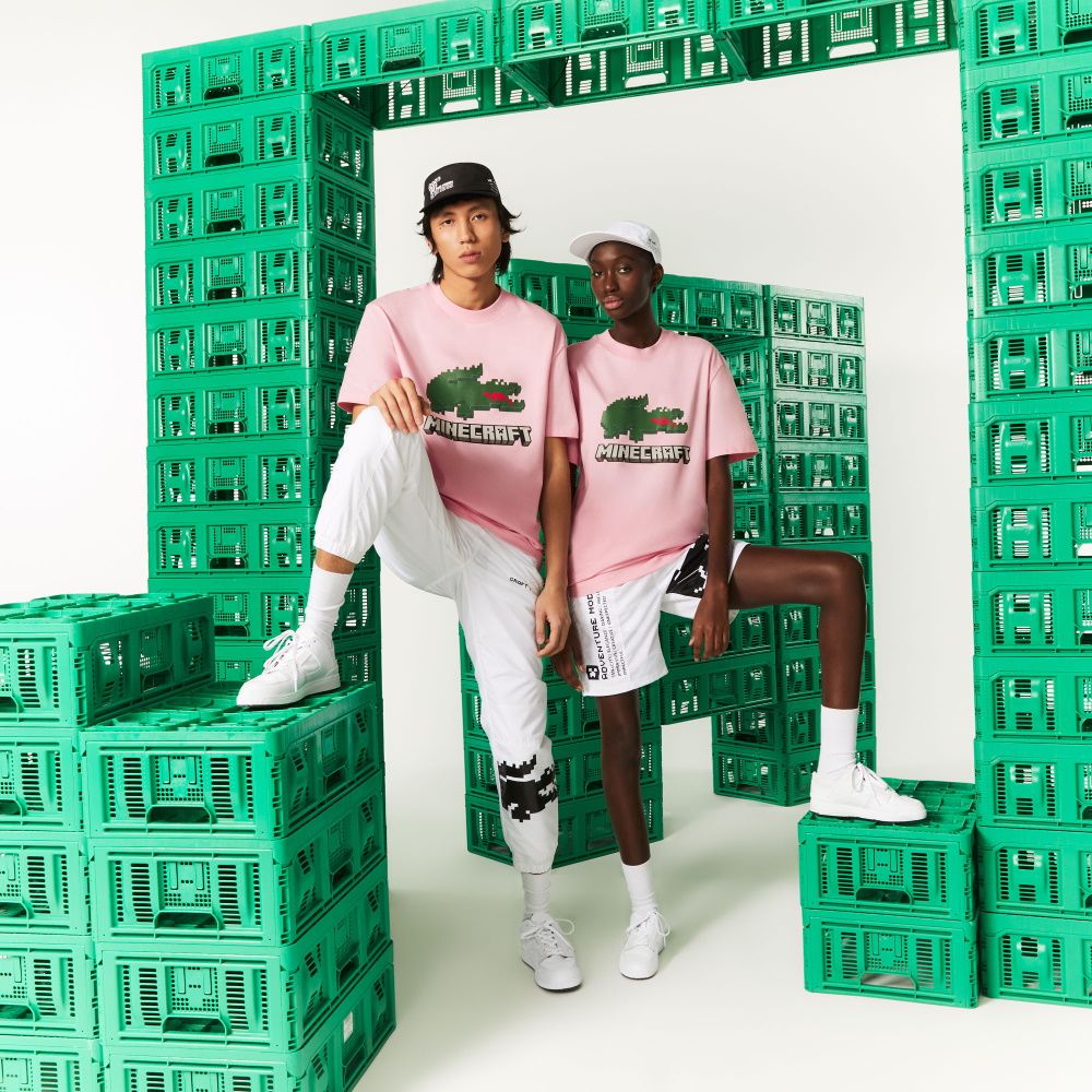 The Lacoste X Minecraft Collection Is Launching In Singapore