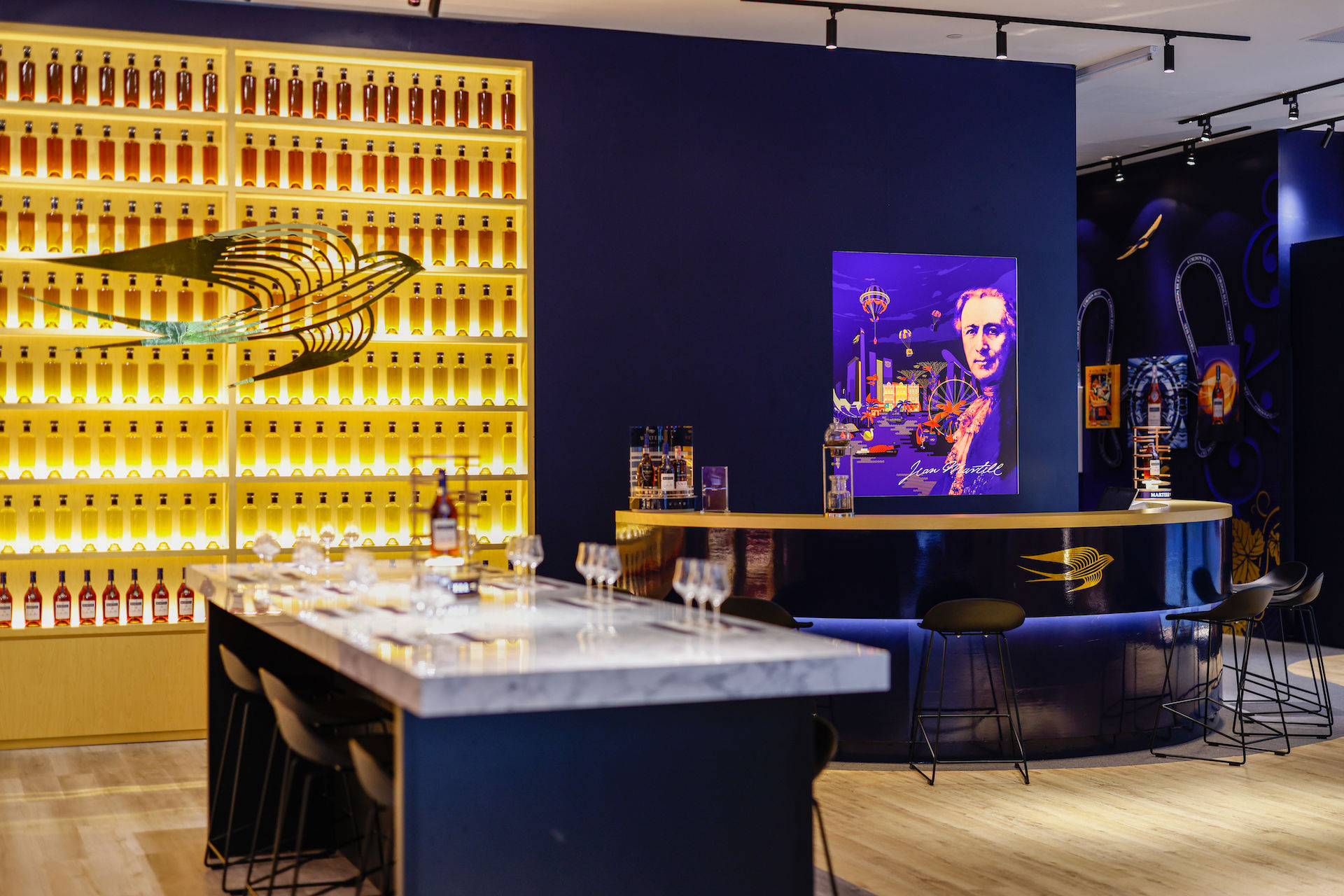 Martell opens its first popup bar and boutique at Scotts Square