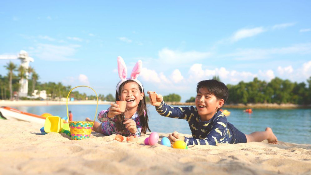 Escapade à la plage de Pâques au Shangri-La Rasa Sentosa