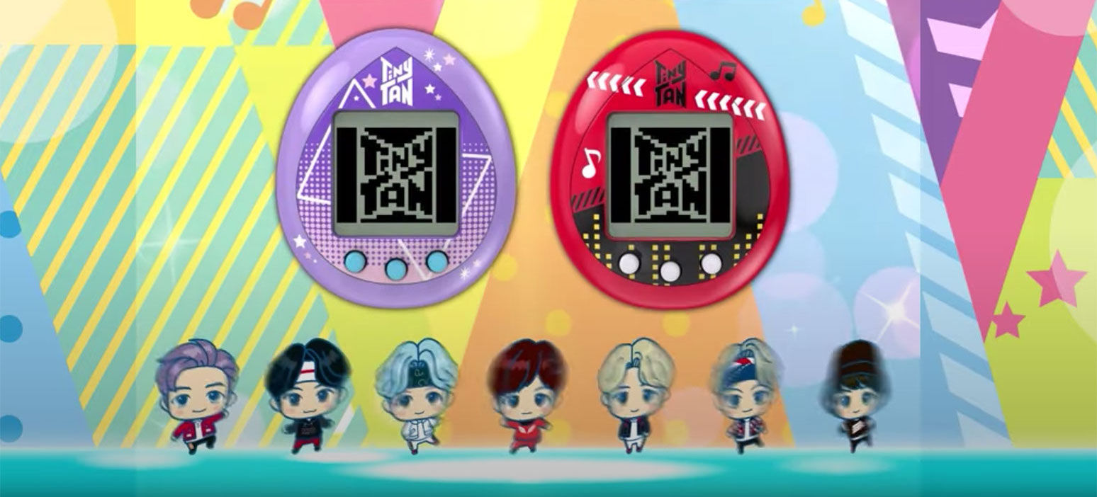 BTS members can now follow you anywhere as Tamagotchi pets