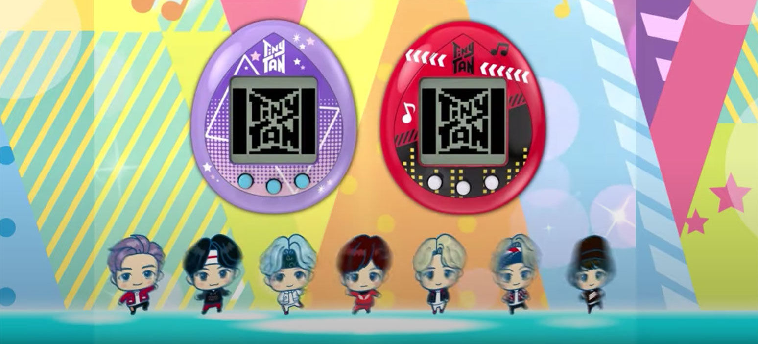 Bandai Namco x BTS TinyTan Tamagotchi Release