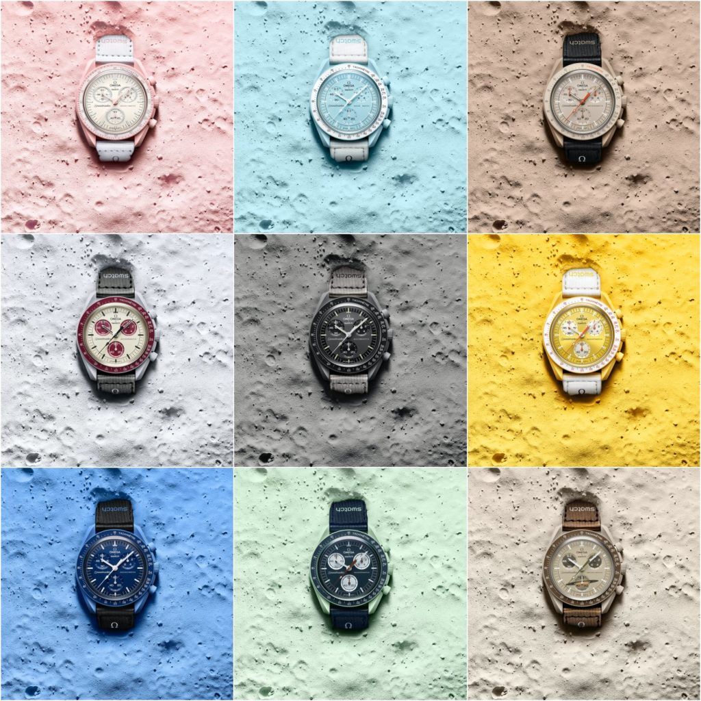 MoonSwatch collection hype