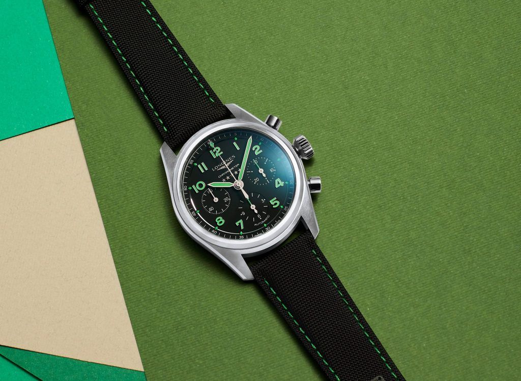 The Longines Spirit Collection Gets A Stunning New Look In Green