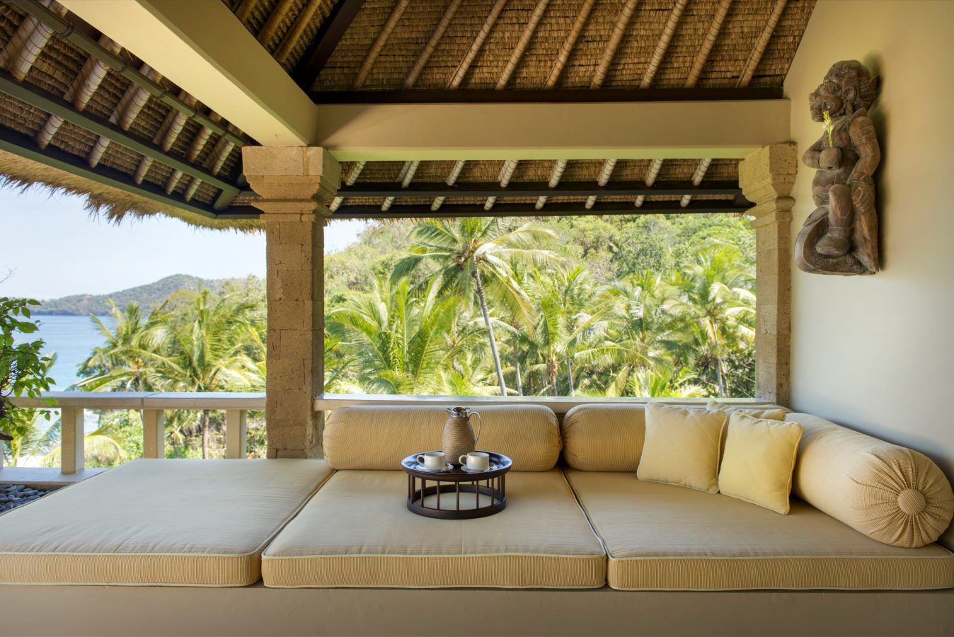 Amankila Bali luxury resort with private infinity pool and ocean view