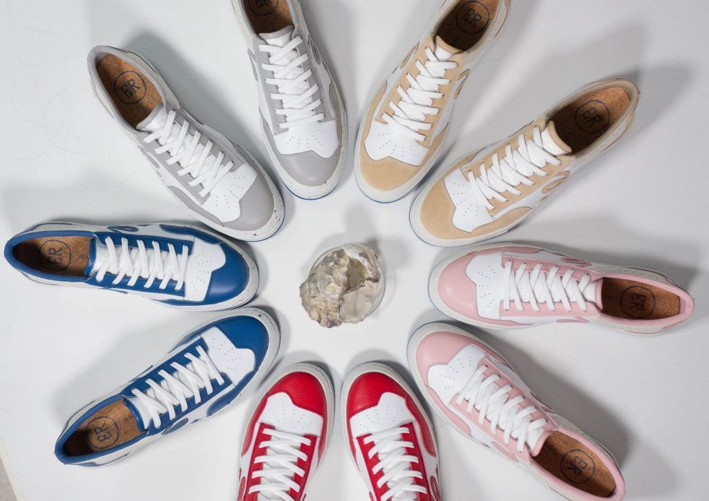 Step Into These Stylish Sneakers Made From Upcycled Oyster Shells And Green Algae