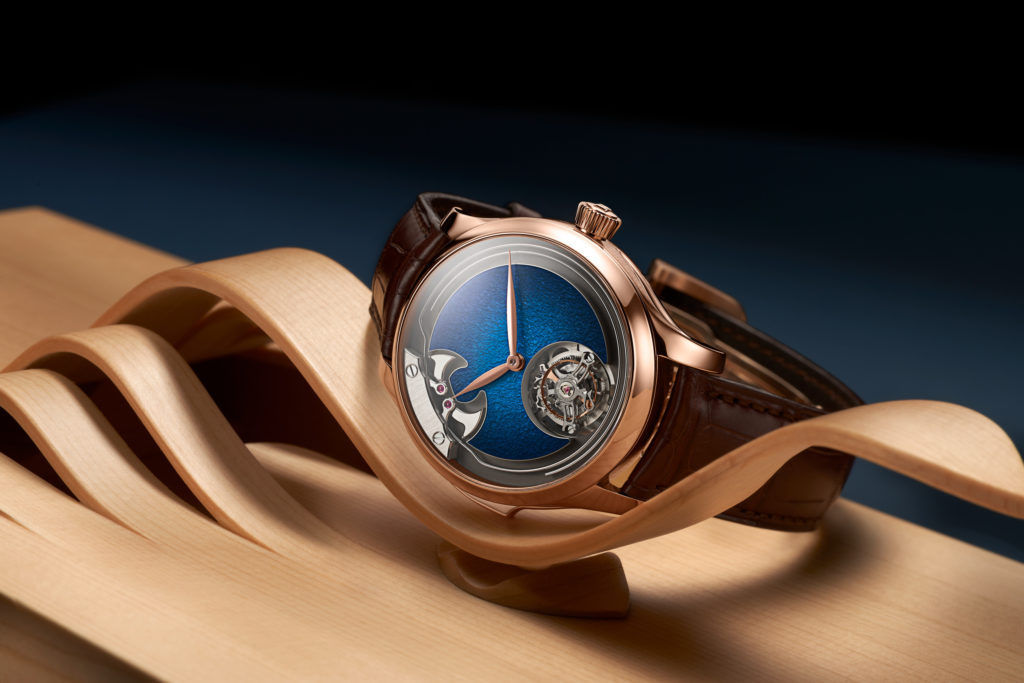 H.Moser & Cie. Endeavor Concept Minute Repeater Tourbillon Aqua Blue